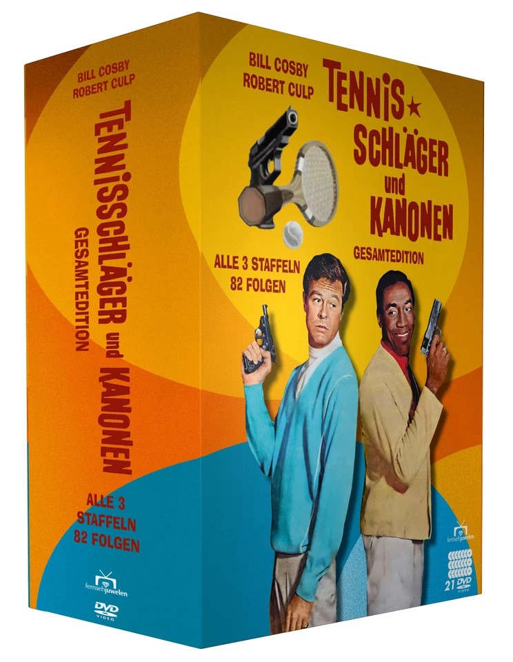 Tennisschläger und Kanonen (I Spy) - Gesamtedition (Alle 3 Staffeln) [21 DVDs] - Bild 4 von 4