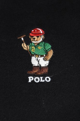 Polo Ralph Lauren Embroidered 1/4 Zip Sweatshirt Fleece Sweater Polo Bear Boys 6 - Picture 24 of 24