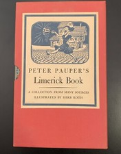 Peter Pauper’s Limerick Book A Collection From Many Sources I’ll. H.Roth