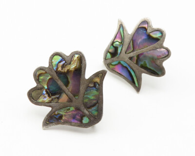 NilePerch / いちごワッペンカットソー  アカ O-25-04-14-034-LO-TO-OW-ZY Silver Rose-tone Square Peach CZ Halo Post Earrings QE14071
