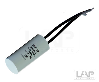 MIFLEX KSPPZ-5 X2 Kondensator   Entstörkondensator 0,1 uF (100nF) 250VAC für LED