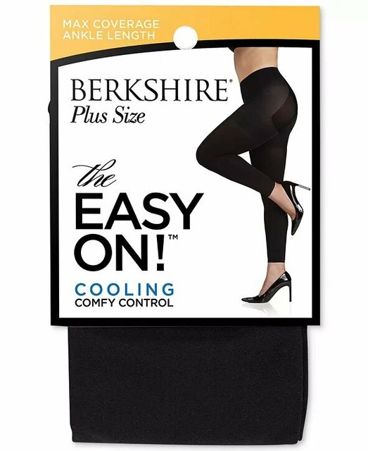 Max Coverage Black Footless Tights Plus 
