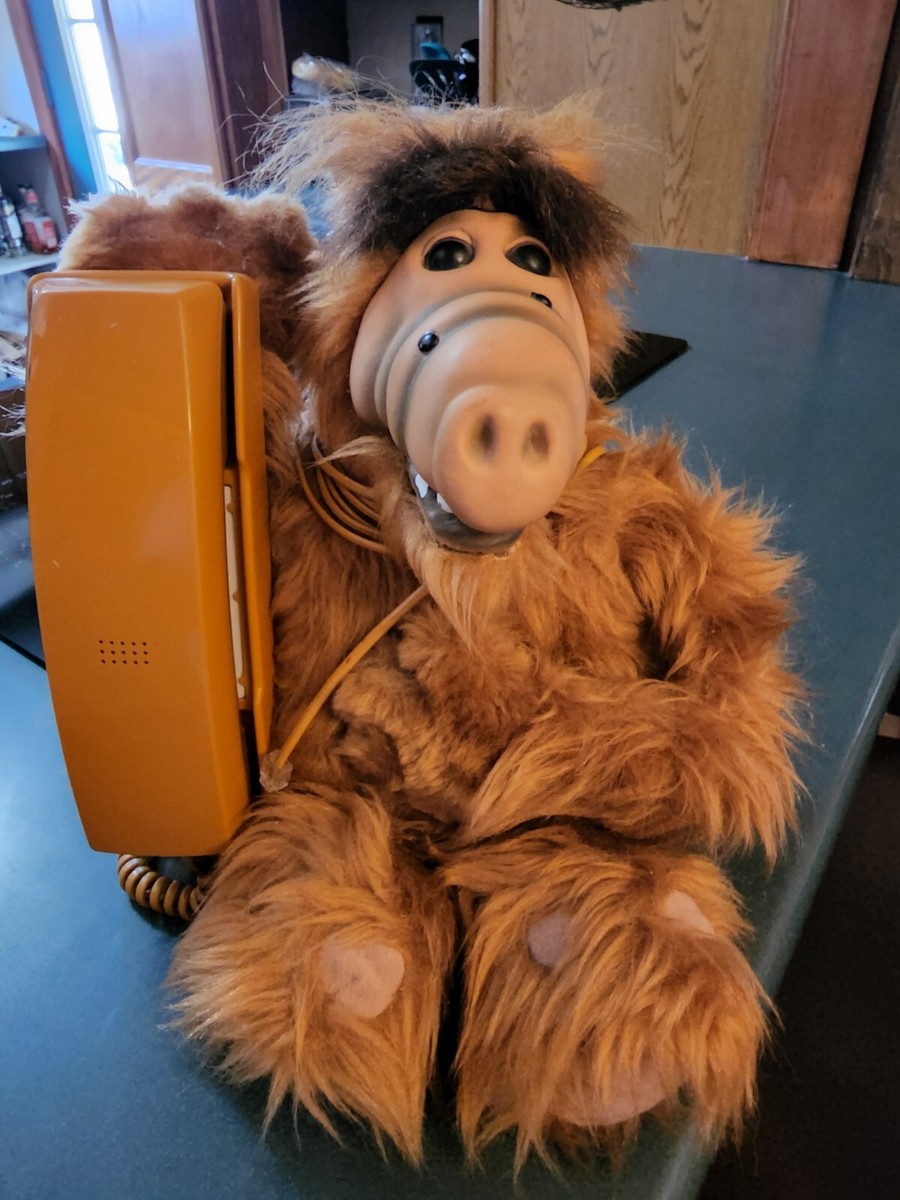 ALF 電話 The Alf Phone Doll アルフ ビンテージ 電話機 テレフォン 80年代