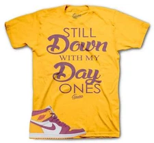 Shirt To Match Jordan 1 Brotherhood 1s Shoes - Day Ones Sneaker Tee