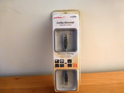 Ethernet Kabel Internet Cat 5e RJ45 Stecker auf RJ45 Stecker - 2,0 Mtr
