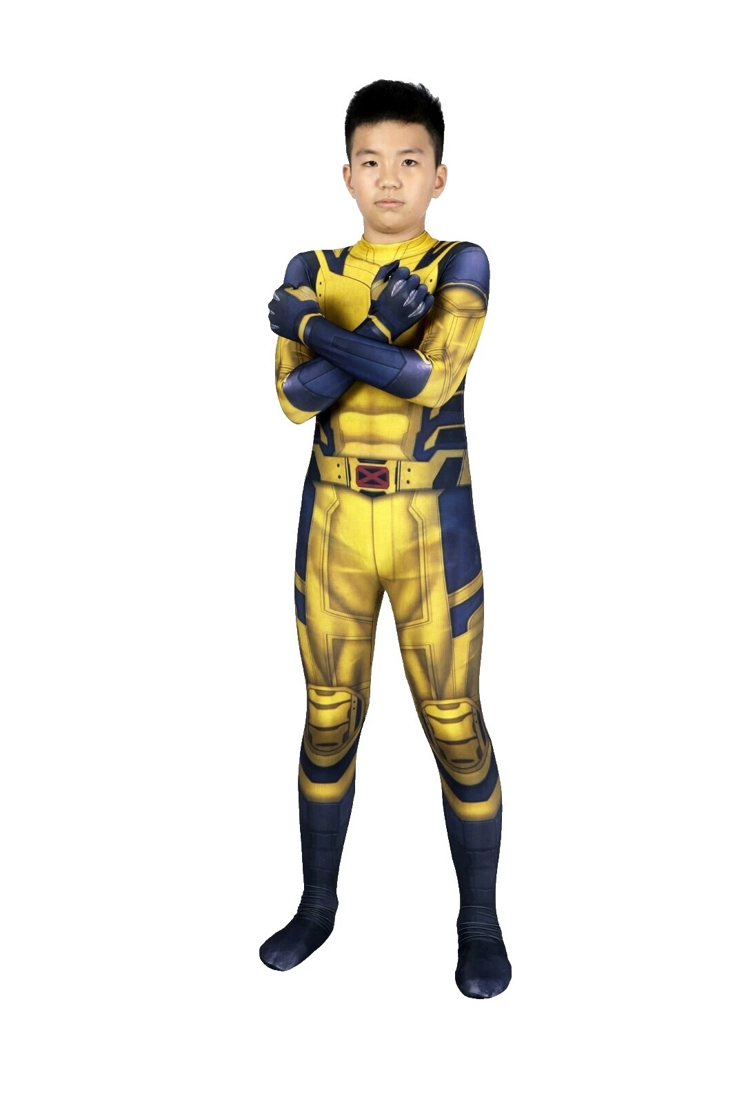 手工万圣节服演出服男童