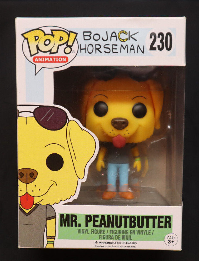 Funko Pop! Animation Bojack Horseman 230 Mr. Peanutbutter Vinyl Figure