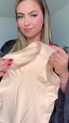 Women Bodysuit Tummy Control Full Body Shaper Slimming Shapewear Waist Trainer - Video 1 of 1