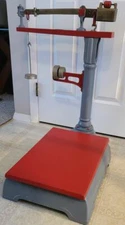ANTIQUE 1890'S FAIRBANKS CAST IRON PLATFORM FLOOR SCALE RESTORED VERY NICE RARE!