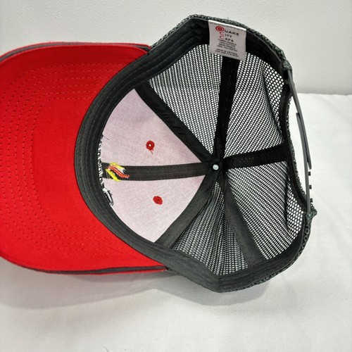 Seagrave Fire Truck Fighter Snapback Mesh Trucker Mütze Cap One Size Rot Schwarz - Bild 10 von 11