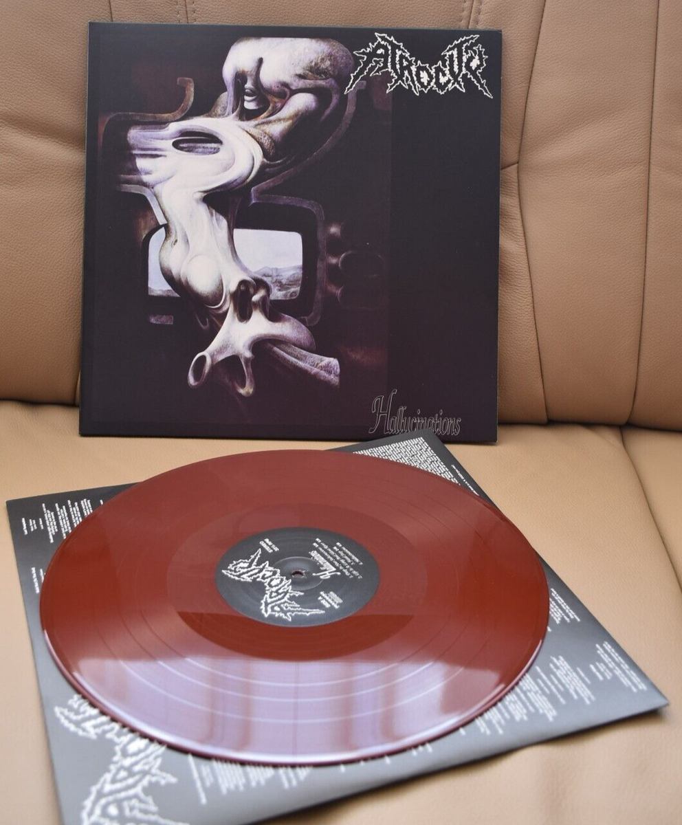 ATROCITY Hallucinations RED VINYL REISSUE Death Metal Ltd