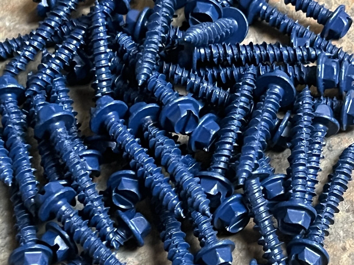 Tapcon Concrete Screws In Cinder Block, Concrete Or Brick