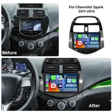 For 2013 2014 2015 Chevrolet Spark Car Stereo Radio Android 15 Carplay GPS +Cam
