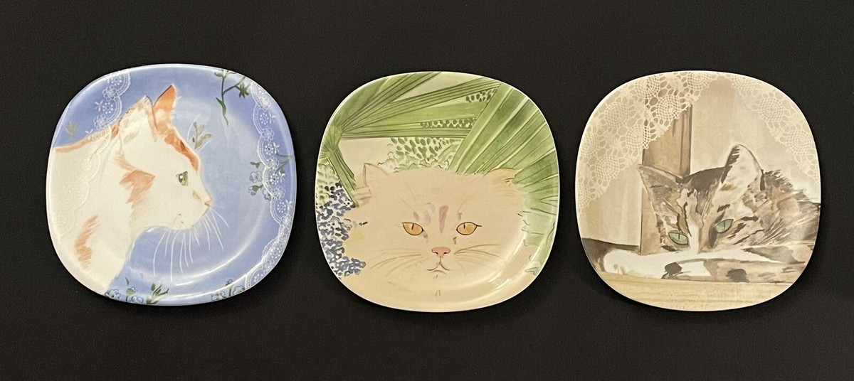 レアMinou-ettes by C. Pradalie - 1985 Cat Set of 3 Minou-ettes by C. Pradalie 1985 Cat 8