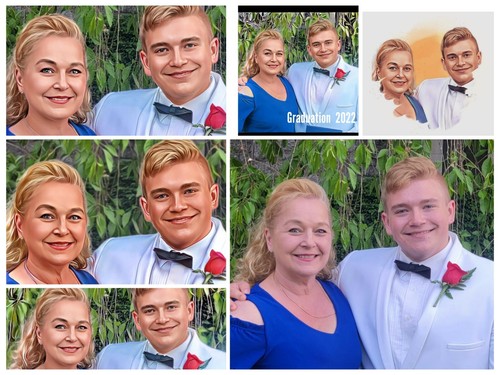 Beautiful Custom Portrait Personalized Digital Made From Your Photos! - Picture 4 of 10