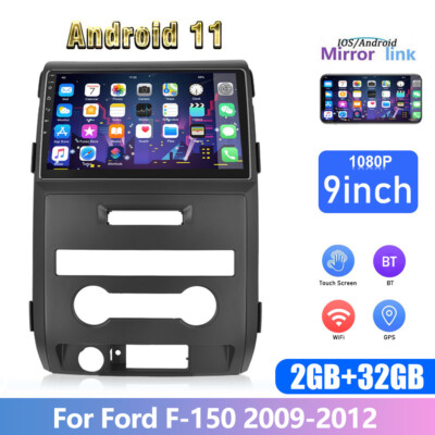 For Ford F-150 2009-2012 Android 15.0 Car Stereo Radio GPS Navigation WiFi 2+32G