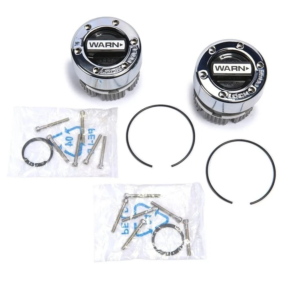 Warn 9790 Standard Manual Locking Hub Kit Set of 2 - 19 Spline For Dana 44 Axle - Image 2 of 4
