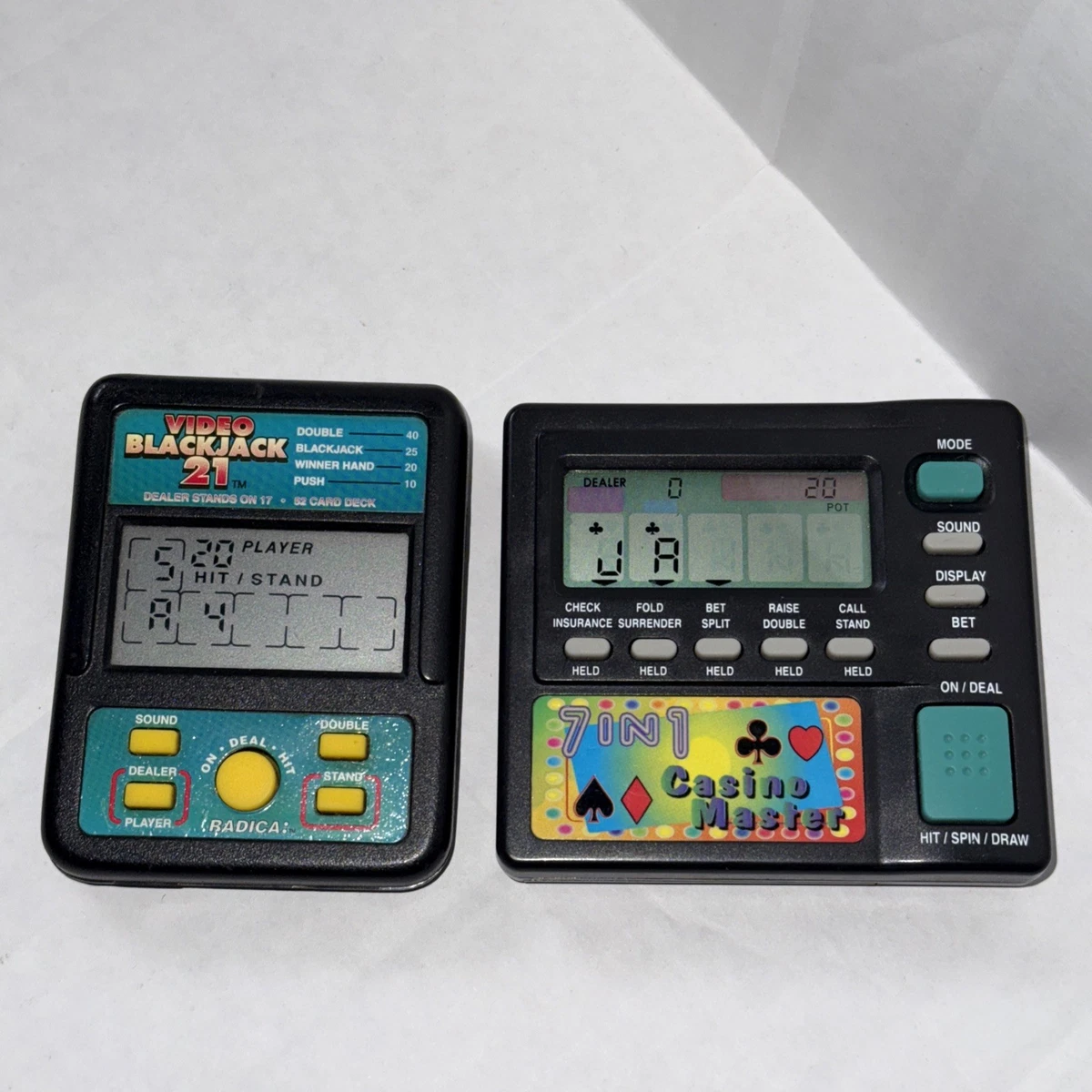 Blackjack Handheld Electronic Game Electronic Games for sale - eBay