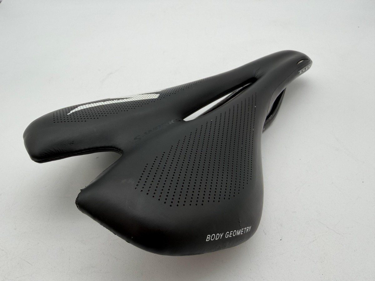 Specialized S-WORKS Toupe Carbon Rail Saddle 143mm (With Tear) | eBay