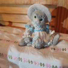 CALICO KITTENS - You Always Top Off My Day Cat Figurine - 1993 4C9/617