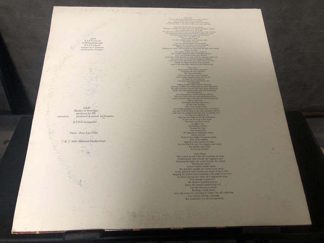 nujabes レコード　D.T.F.N Nujabes Feat. Cise Star D.T.F.N. | eBay
