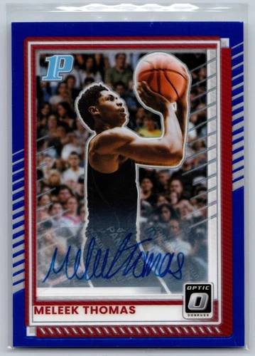 2025 Donruss Optic Meleek Thomas Blue (RAW)