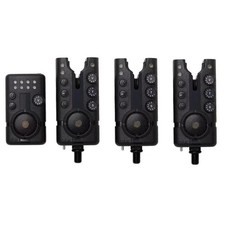 MAD Hi-T Pro Alarm Set 3+1 Funkbissanzeigerset Bissanzeiger Set Piepser