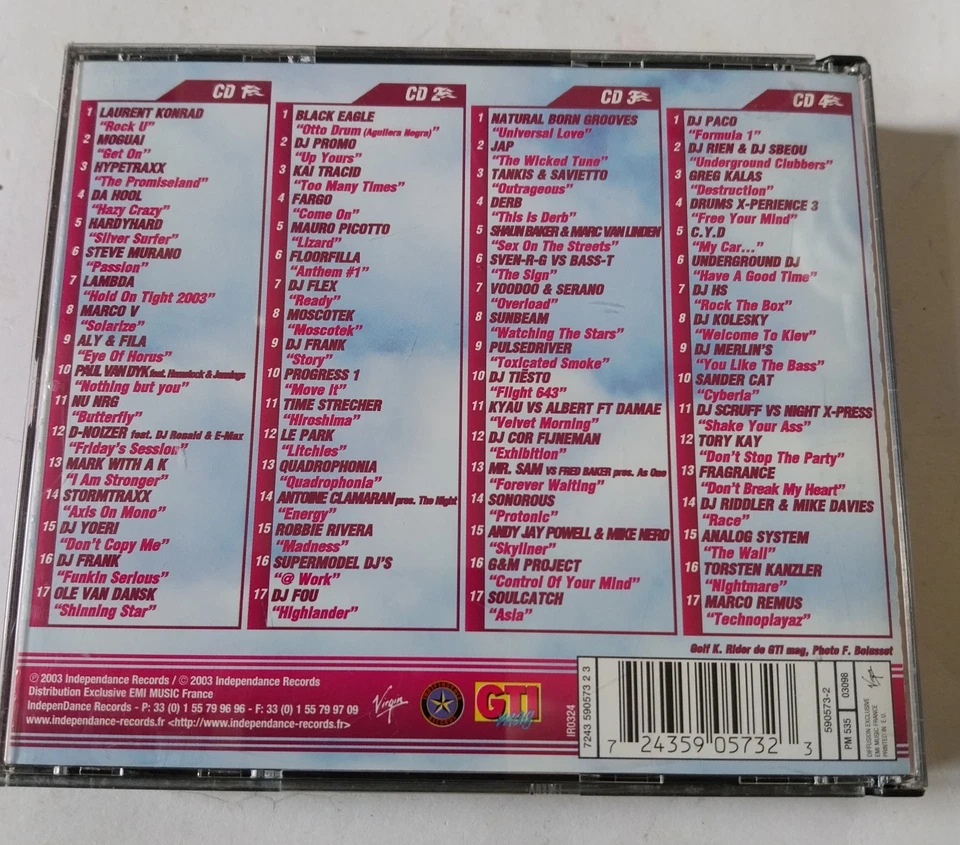 Ultra Tuning " GTI mag " 4 Cd's Compilation Neu - Bild 2 von 4