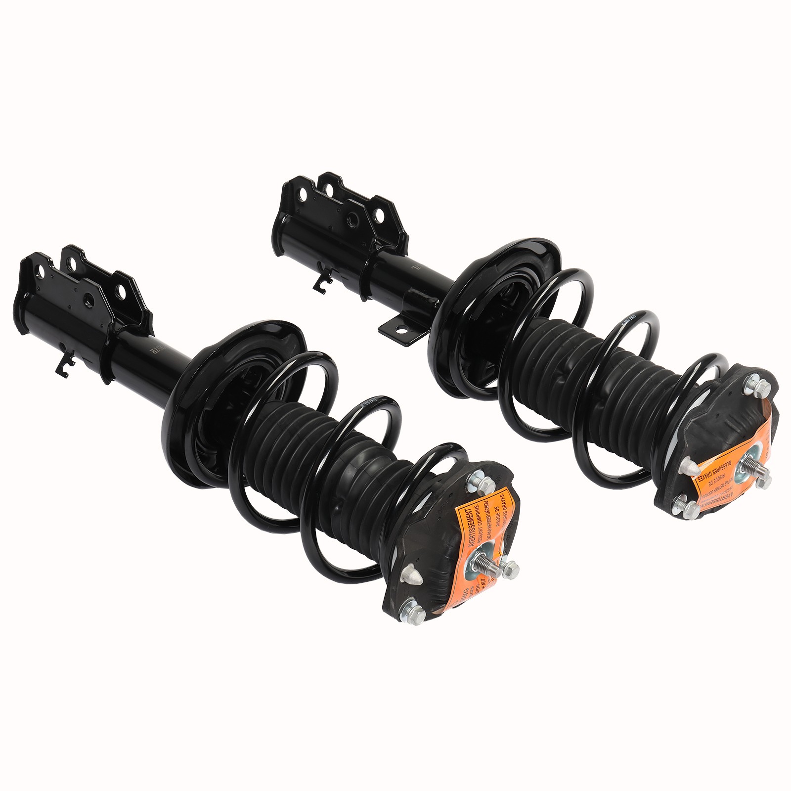 Front Complete Strut Coil Springs Pair 2 for 2016-2018 2019 Chevy Cruze 1.4L