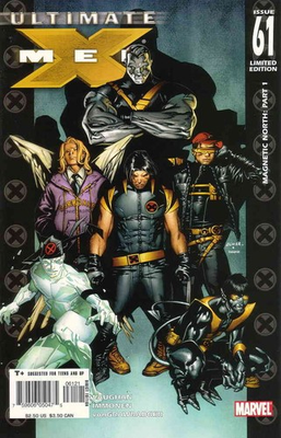 #ad Ultimate X Men #61A VF NM; Marvel Brian K. Vaughan w BagBoard $10.98