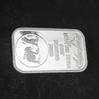 SilverTowne Prospector 1 Troy Oz .999 Fine Silver Bar Vintage