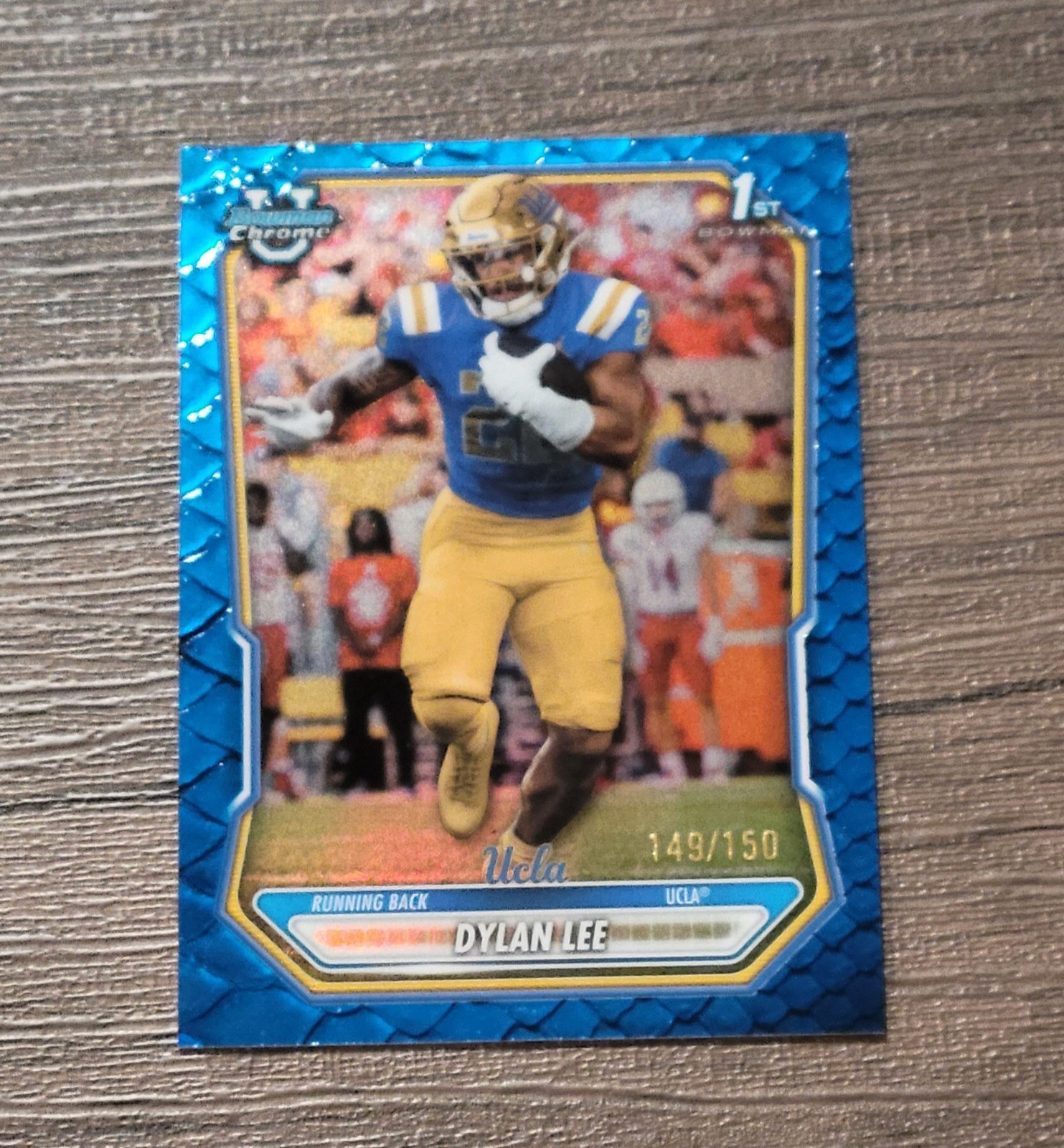 2026 Bowman Chrome Prospects Dylan Lee BCP-193 Blue Reptilian Refractor /150 