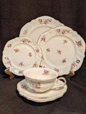 Rosenthal Lombul Gold  - 5 Piece Dinner Set - Excellent Condition