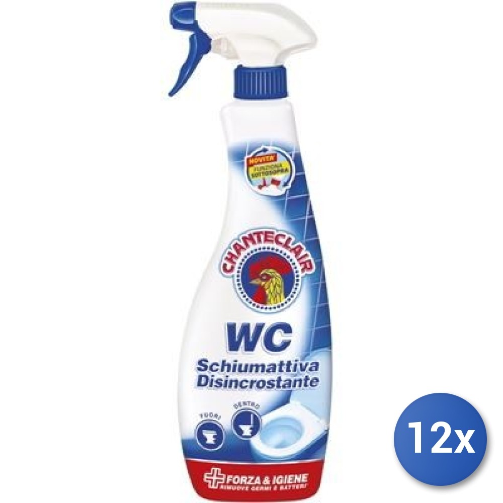 Stock 12x Chante Clair Bagno Schiuma 650ml - Professionale Anticalcare