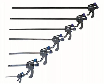 Schnellspannzwinge Einhandzwinge Zwinge 100 - 900 mm Schraubzwingen - Bild 1 von 4