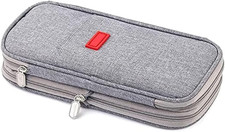 Large Storage Pencil Case Pen Bag with Zipper Big Capacity Pouch Organizer for O