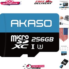 256GB microSDXC U3 Card - Up to 100MB/s for Ultimate Photography Experiences