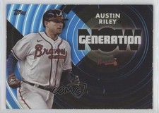 2022 Topps Series 2 Generation Now Blue Austin Riley #GN-35 0c2