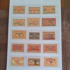  Matchbox Labes  Sweden Collection In A4  Pages, new, 250 Labels,  not original 