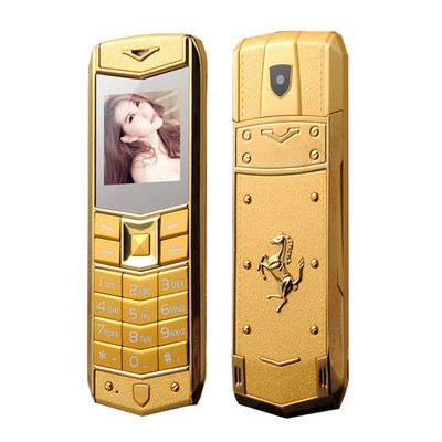 Luxuriöses A8 Mini-Handy, 1,5 Zoll,Metallgehäuse,Dual-SIM,mehrsprachig,entsperrt
