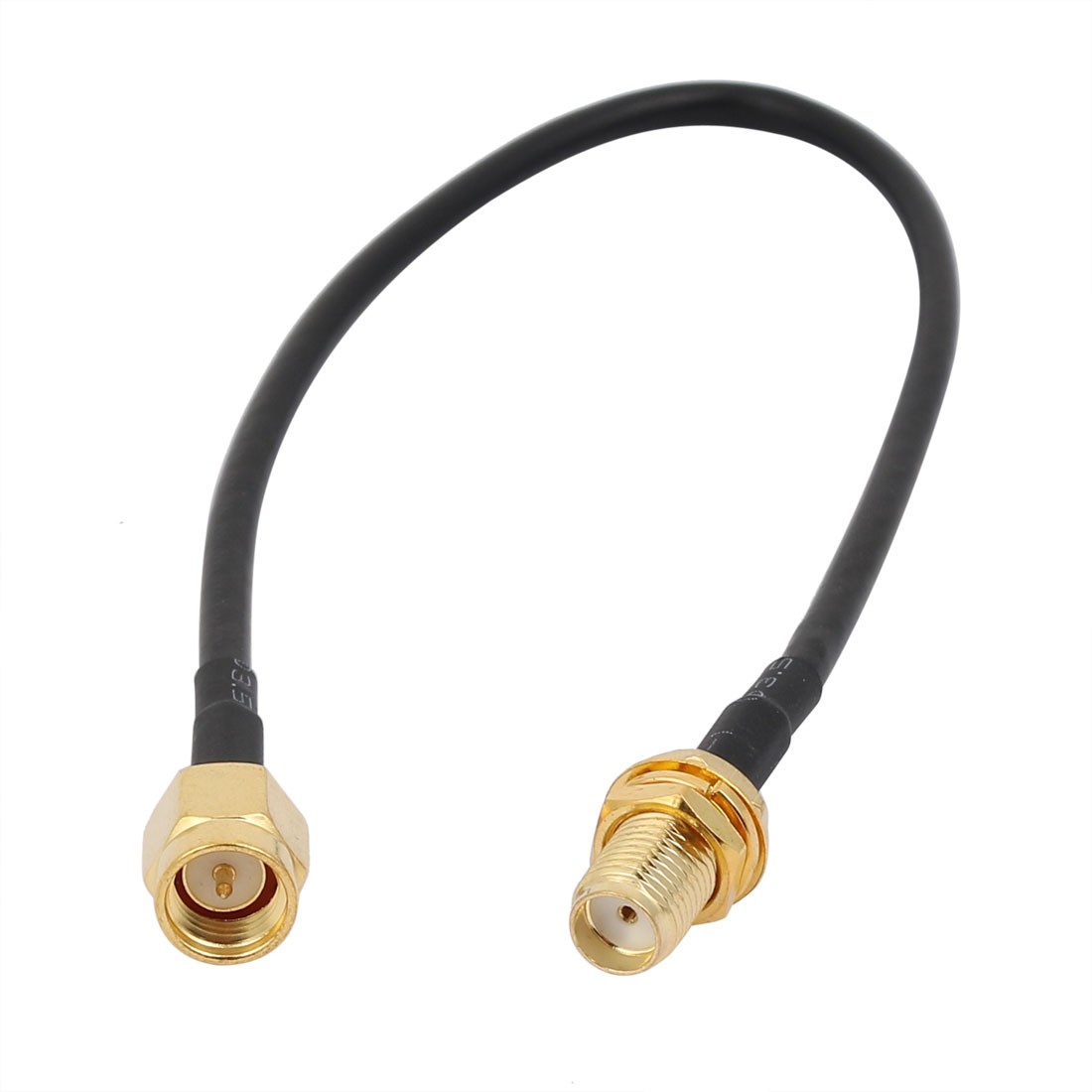 2pcs RG174 Antenna Extension Cable SMA Female to Male Connector 20cm Length