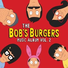 New: The Bob's Burgers Music album Vol. 2, EXCLUSIVE 6 EXTRA STICKERS