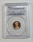Photo of a 2003-S Lincoln Memorial Cent Proof from an eBay listing that sold on Jul 15, 2026