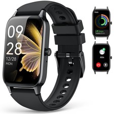 Fitness Tracker for Women Men, Activity Smart Watch Compatible with Android i...