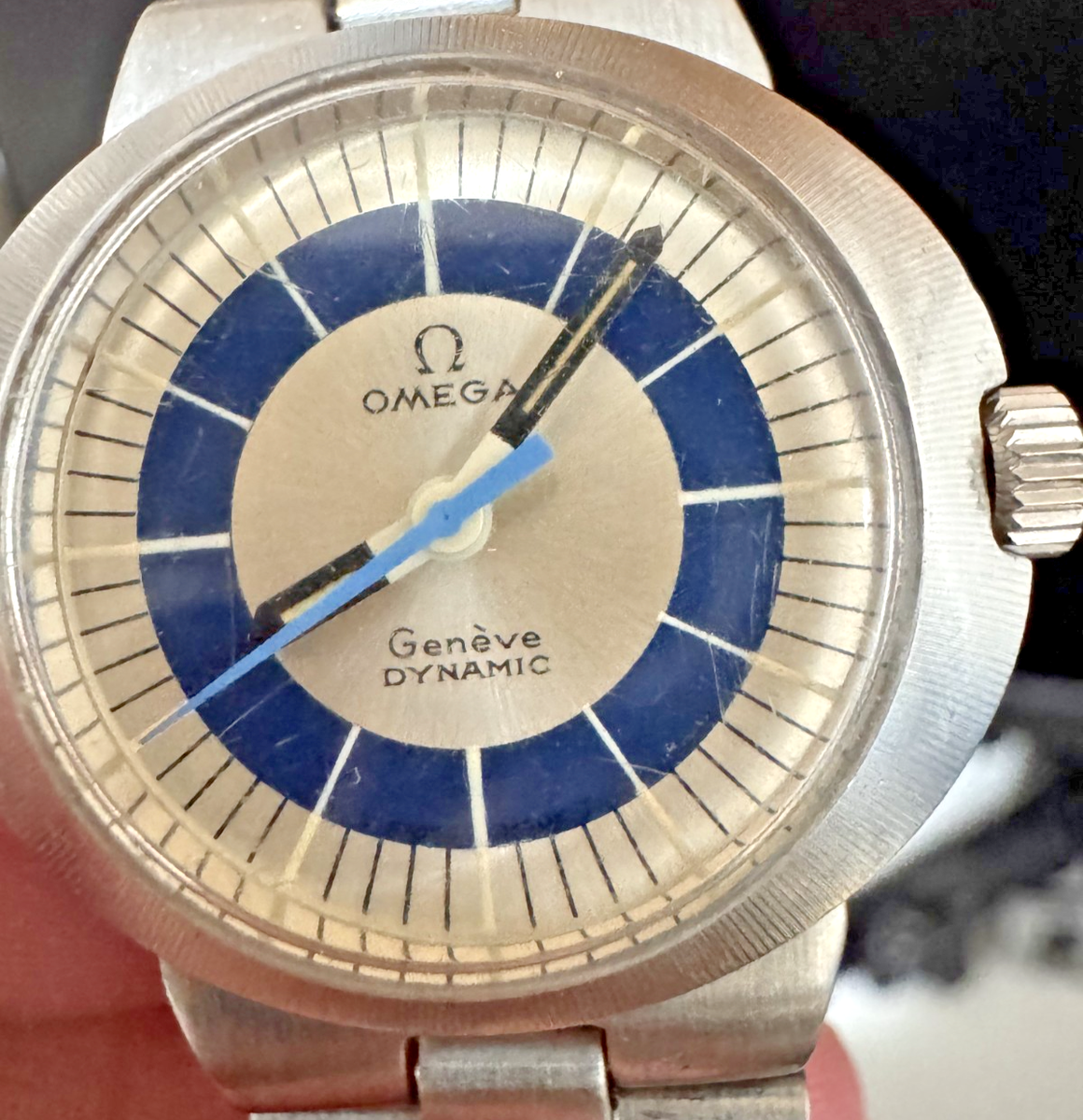 N.MINT ] OMEGA Geneve Dynamic TOOL.102 Automatic Silver  display picture 2