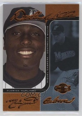 2006 Co-Signers Changing Faces Blue 17/125 Dontrelle Willis Miguel Cabrera 0ii1