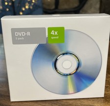 DVD-R 5 Pack Sealed 4X New Never Used See Photos