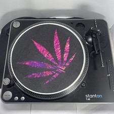 Stanton T.62 DJ Turntable 33/45 RPM Partially Tested – No Counterweight