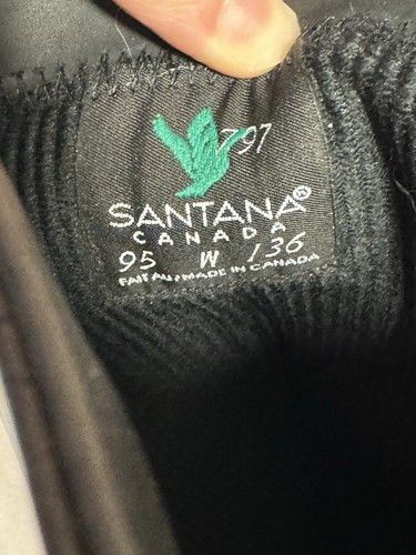 Santana Canada Damen Stiefel 797 schwarz Blockabsatz seitlicher Reißverschluss wasserdicht Größe 9,5 M - Bild 12 von 12