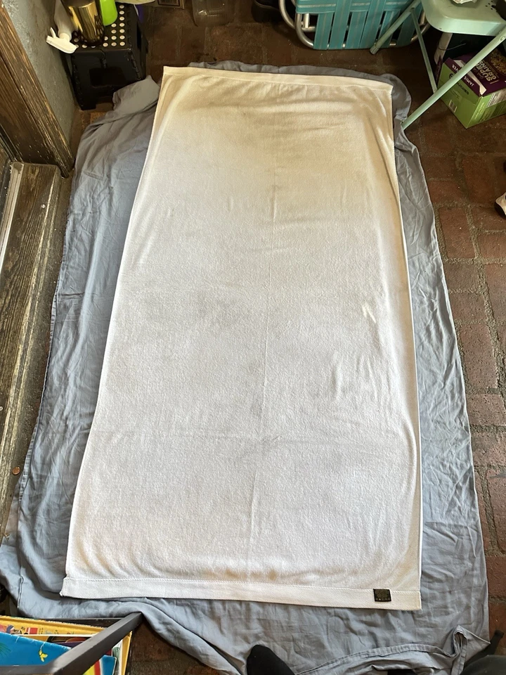 Toalla promocional de lucha Oscar De La Hoya vs. Mayweather 2007 Foto 4 de 4